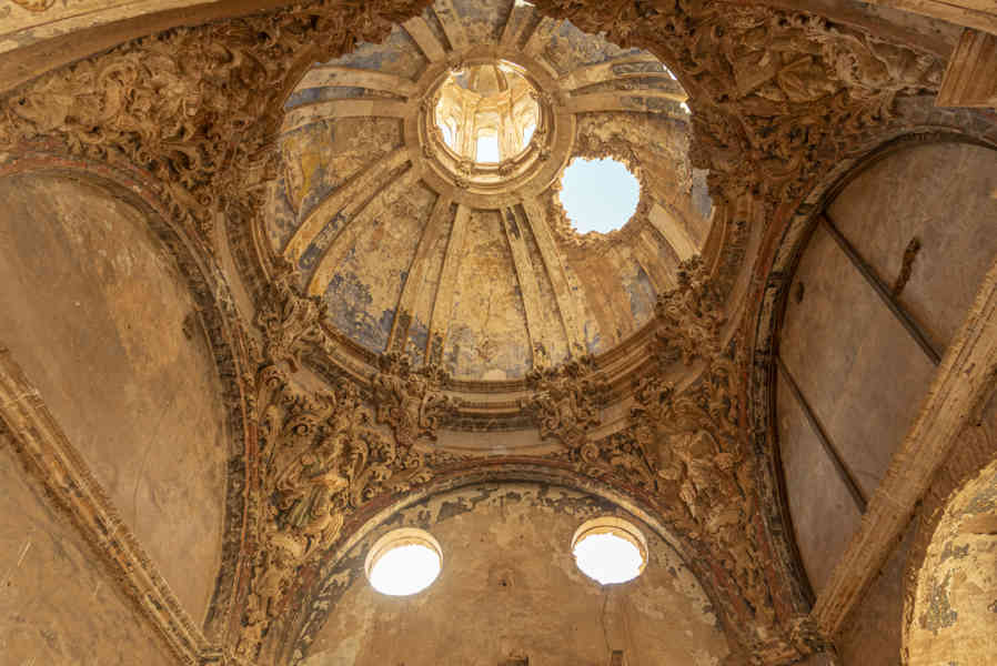 Zaragoza - Belchite 22 - Pueblo Viejo - iglesia de San Martín de Tours